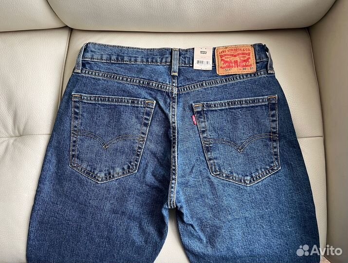 Джинсы Levi's 514 Straight Оригинал 30х32