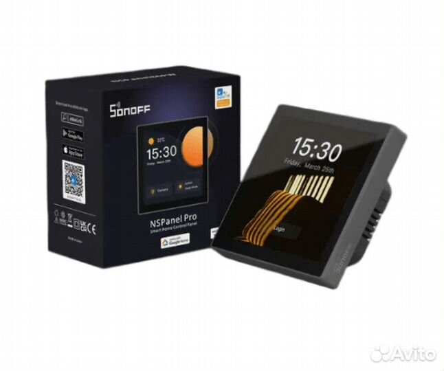 Переключатель sonoff NSPanel PRO black Wi-Fi+Zigbe