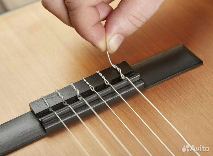 Замена струн.Ремонт гитар