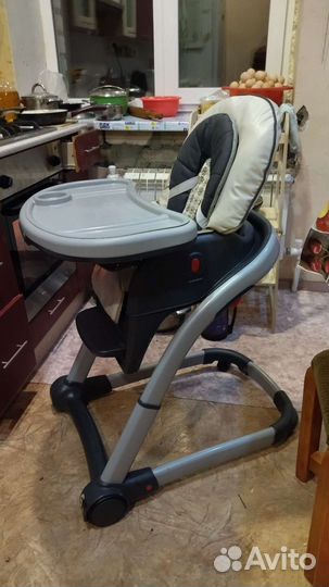 Стульчик для кормления graco blossom