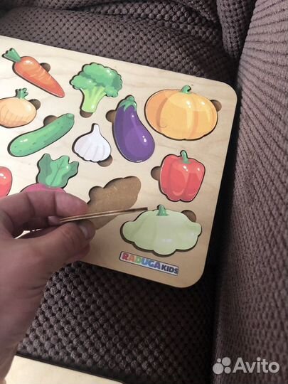 Развивающие игрушки фрукты