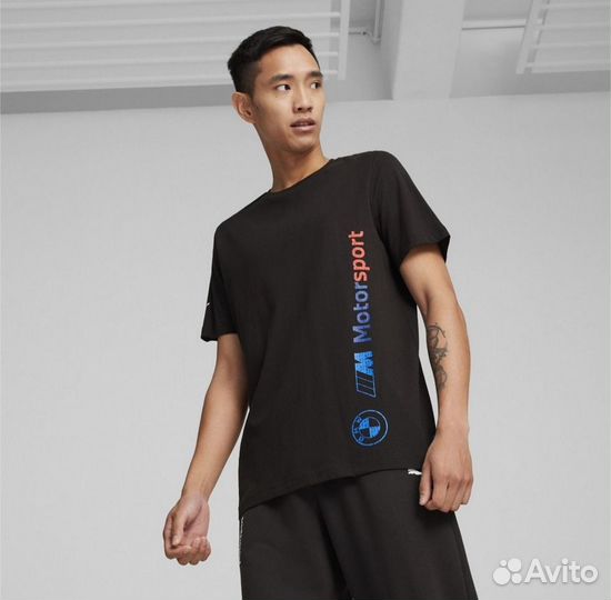 Футболка Puma BMW MMS Logo Tee+. Размеры М и L