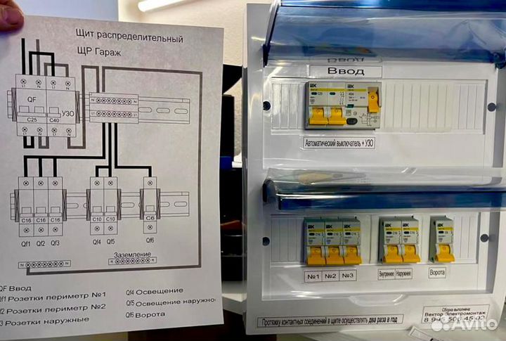 Сборка электрических щитов на заказ