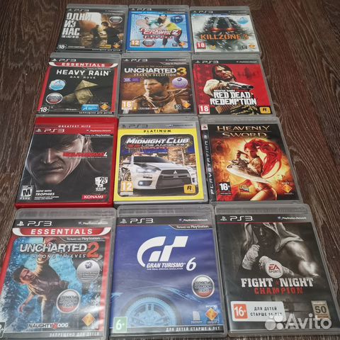 Игры для PS3 (3 игры). Цена за все
