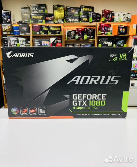 Gigabyte Aorus Gtx1080 8GB 11gbps