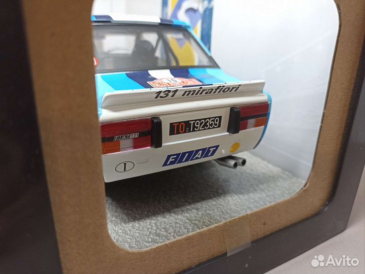 Fiat 131 Abarth 1980 Monte Carlo 1:18