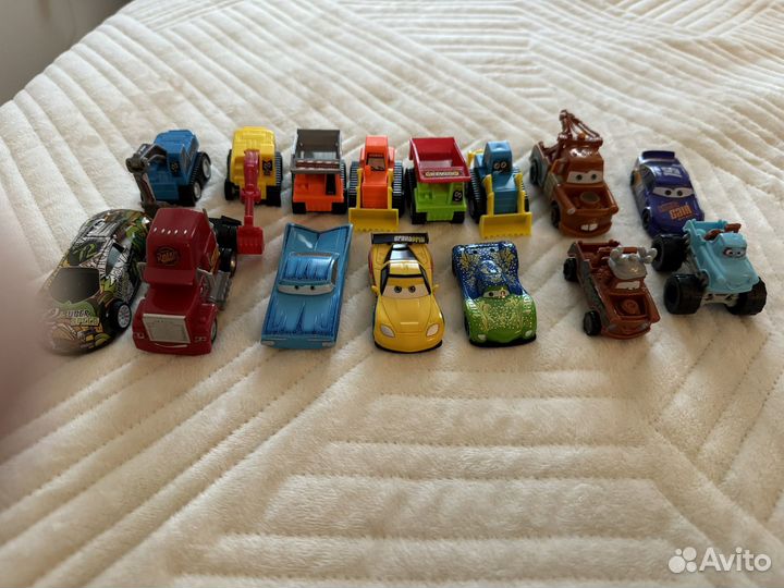 Машинки пластик маленькие