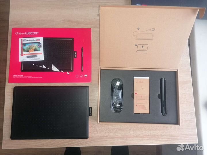 Графический планшет wacom one medium +