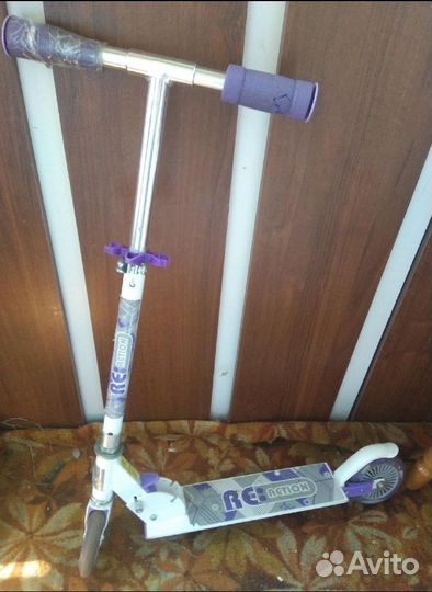 Самокат детский двухколесный бу