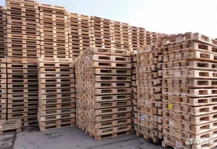 Поддоны деревянные 1,2,3 сорт всегда в наличии с д