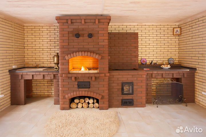 Камины, печи, дымоходы, барбекю