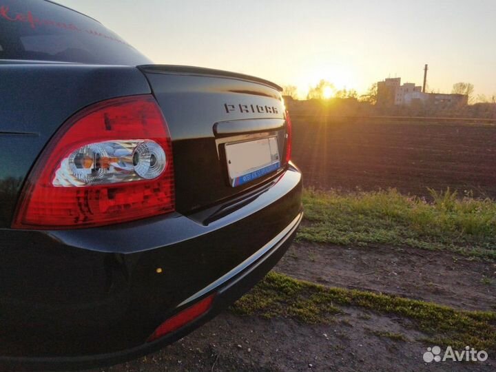 Спойлер-лип Лада Приора, седан