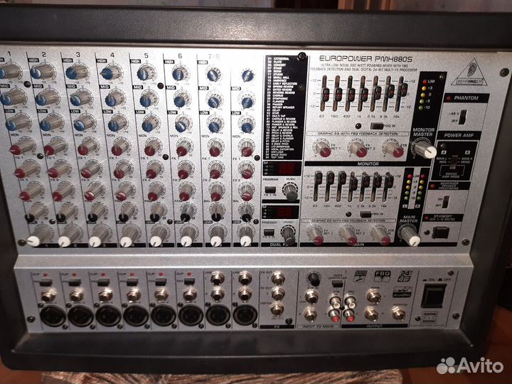 Активный усилитель микшер