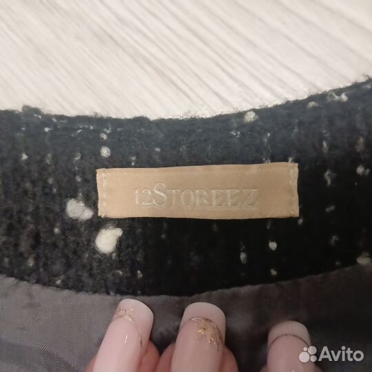 Пальто сюртук размер L