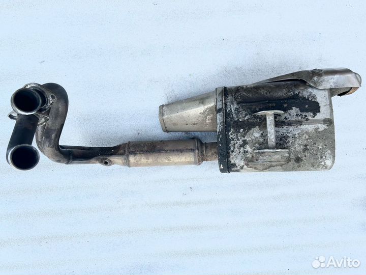 Kawasaki ER6F 2022 выпускная система