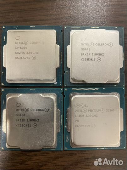 Процессор Intel / AMD(обновляется)