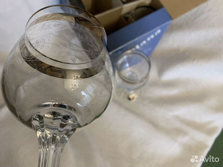 Фужеры богемия6шт «диана»