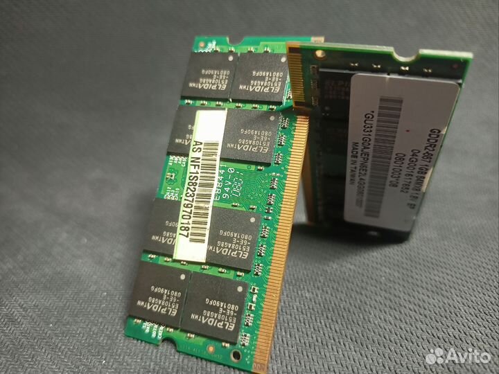 Оперативная память ddr2 So-Dimm 2x1