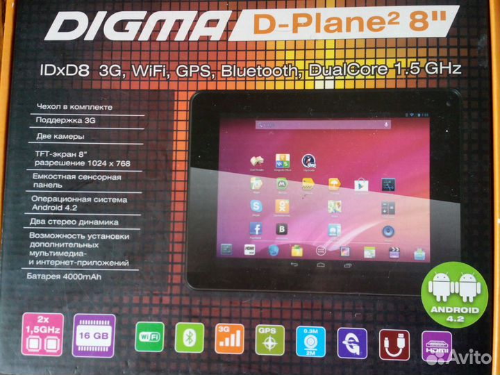 Планшет Digma