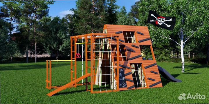 Детская игровая площадка База 6 в коттедж