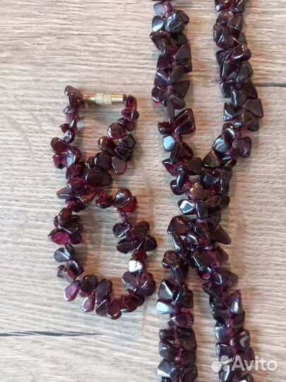 Бусы из натуральных камней СССР, винтаж