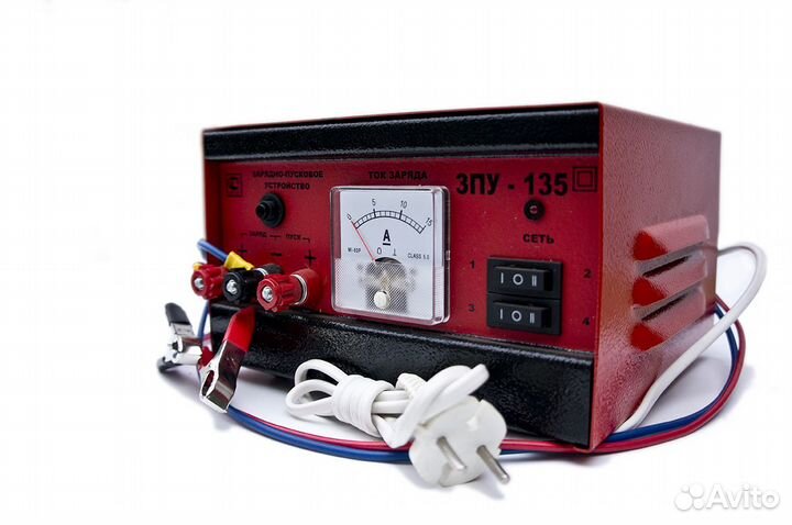 Зарядно-пусковое устройство зпу-135 12В заряд 13А