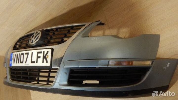 Бампер в сборе на VW Passat b6