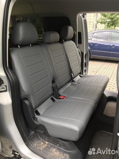 Чехлы Автопилот для Volkswagen Caddy IV (5 мест) с