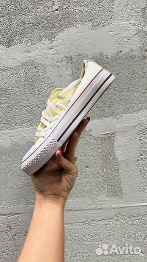 Кеды Converse Chuck Taylor Low, White 43 размер