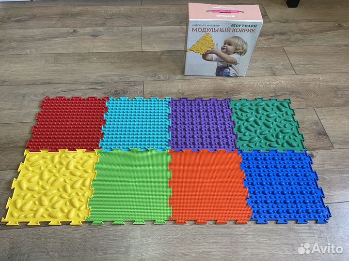 Модульный массажный коврик Ортодон