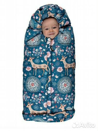 Зимний конверт в коляску