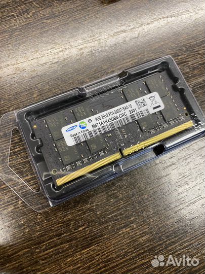 Оперативная память для ноутбука ddr4 8gb samsung