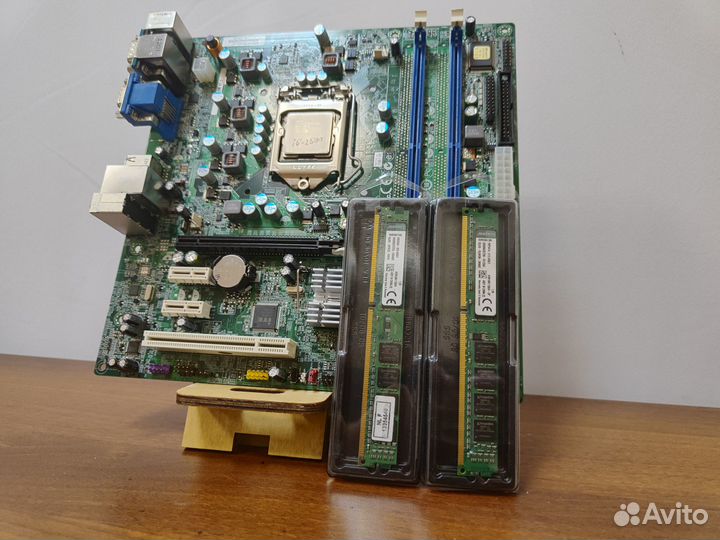 Материнская плата 1155+i5-2500+DDR3-8Gb