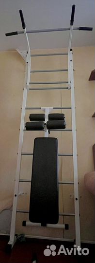 Шведская стенка + скамья для пресса