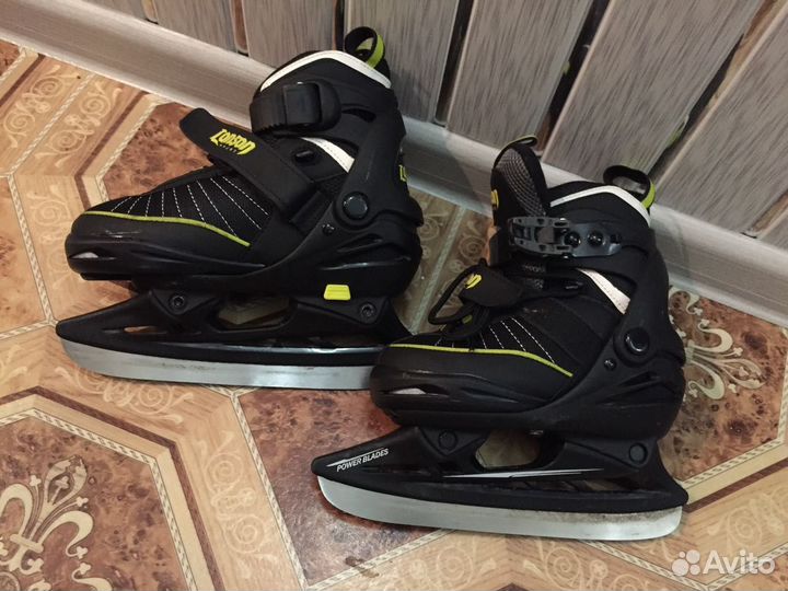 Коньки раздвижные размер с 29 до 33
