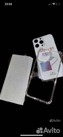 Чехол + 5 стекол для 14 pro max