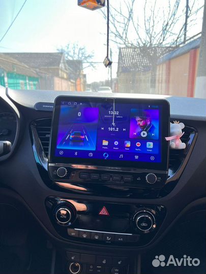 Магнитола на Солярис 2/32 Тесла