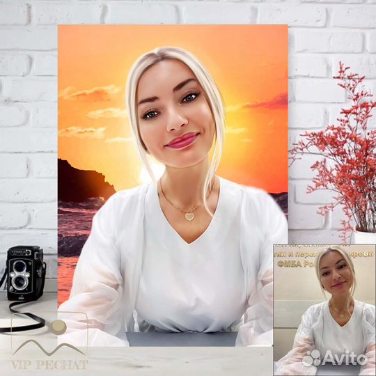 Портрет по фото на заказ