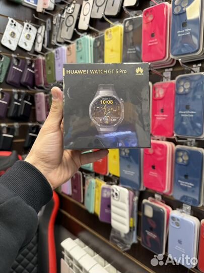 Huawei watch gt 5 pro 46mm титан