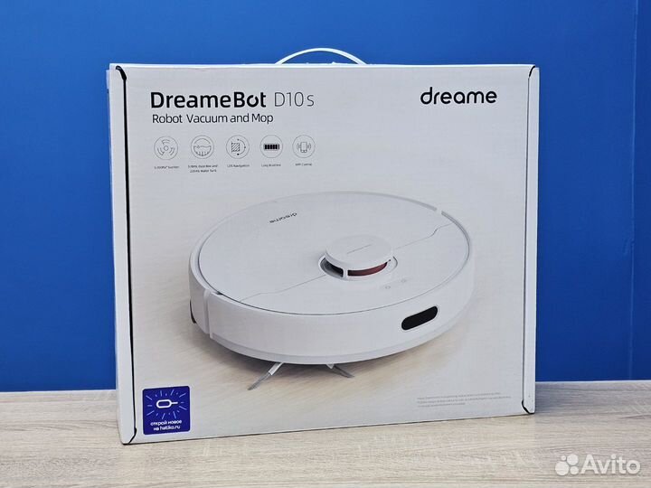 Робот-пылесос Dreame D10S Белый