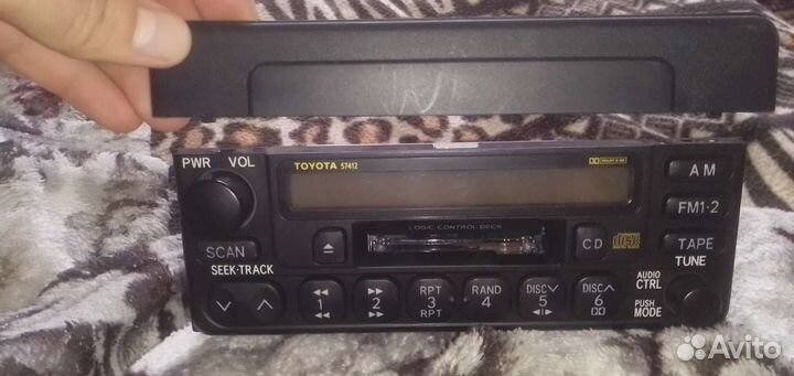 Магнитола с toyota заводская