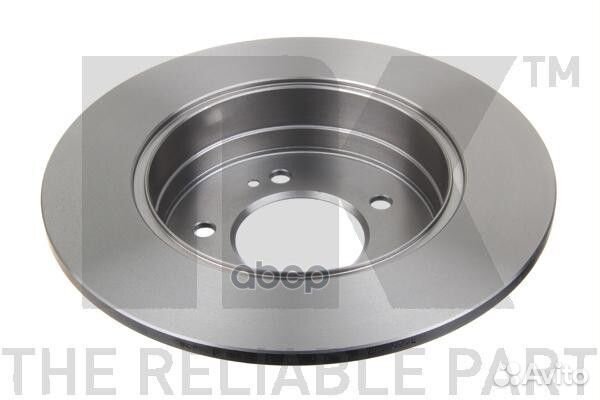 Диск тормозной hyundai sonata NF 05- задний D