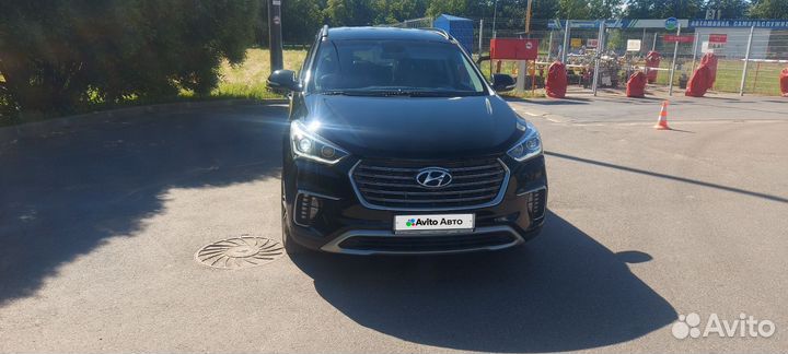 Hyundai Grand Santa Fe 2.2 AT, 2018, 170 000 км