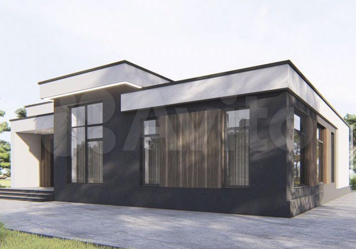 Коттедж 155 м² на участке 7,7 сот.