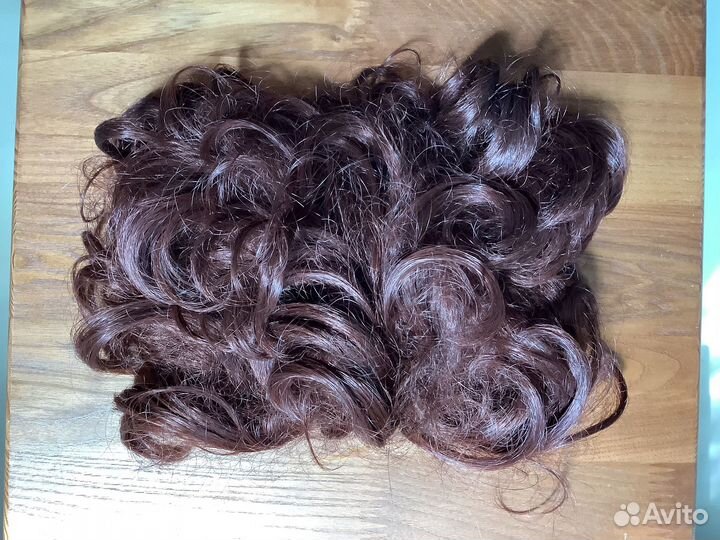 Волосы накладные шиньон искусственные