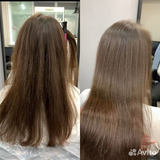 Коллагеновое восстановление волос