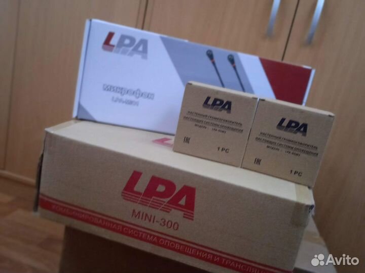 Оповещатель речевой lpa 6W