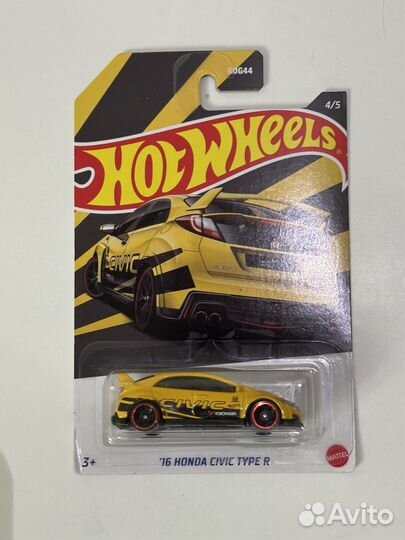 Honda спецсерия 5/5 hot wheels