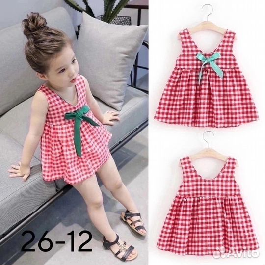 Платье детское летнее