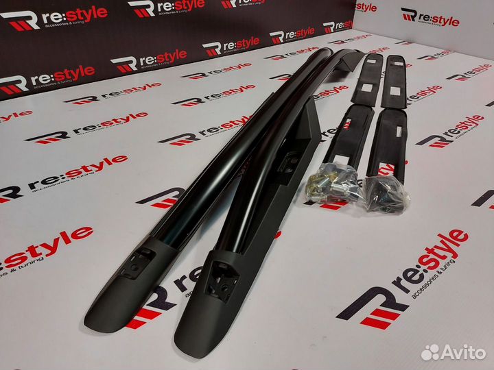 Рейлинги Honda CR-V 06-12г Черные D2048